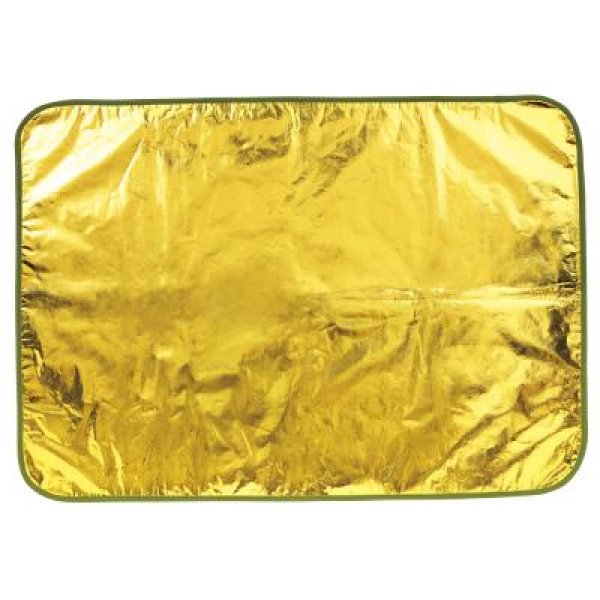 金色(こんじき)の三層構造ブランケット