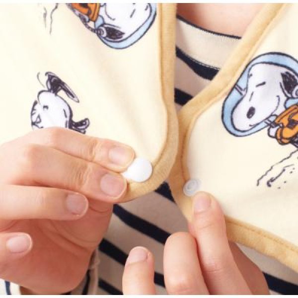 ファミリーキャラクター スナップボタン付きブランケット