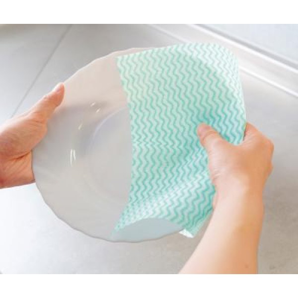 ホルダー付きロールふきん25カット