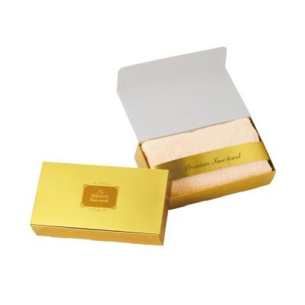 プレミアムフェイスタオル(ベージュ)