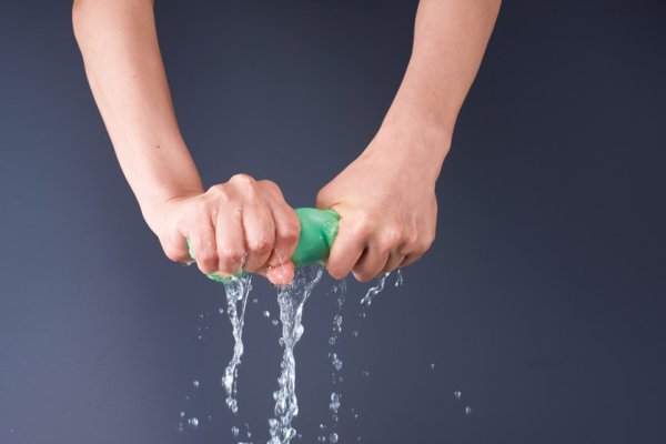 吸水力バツグン!水切りマット