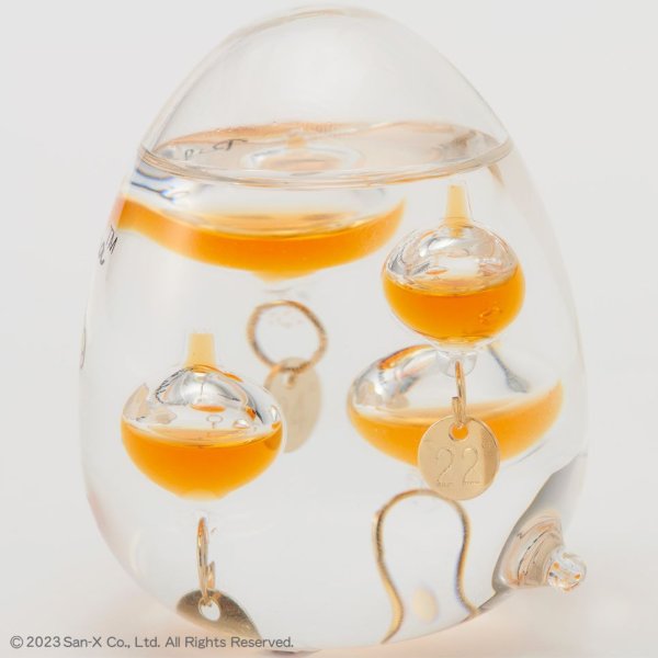 ガラスフロート温度計 たまご