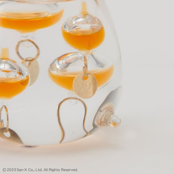 ガラスフロート温度計 たまご