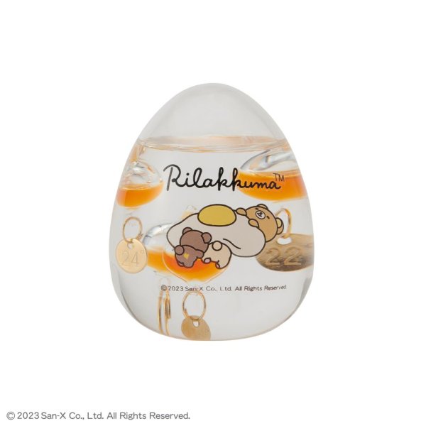 ガラスフロート温度計 たまご