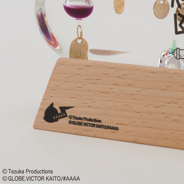 ライセンスアイテム【Fun Science】アトム ガラスフロート温度計 クラウド