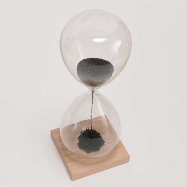 砂時計 1分計 マグネティックアート☆砂鉄が彩るユニークなインテリア