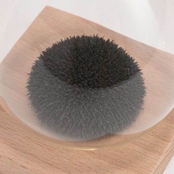 砂時計 1分計 マグネティックアート☆砂鉄が彩るユニークなインテリア