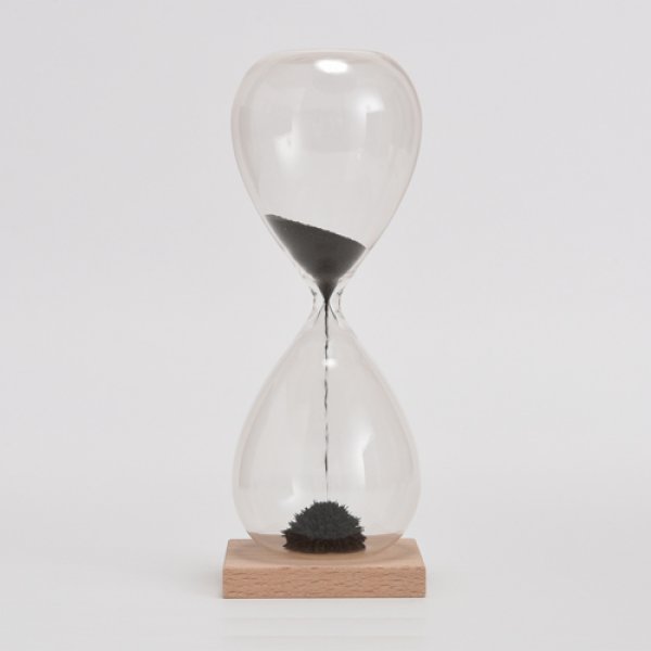 砂時計 1分計 マグネティックアート☆砂鉄が彩るユニークなインテリア