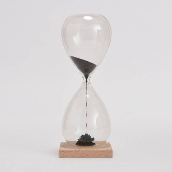 砂時計 1分計 マグネティックアート☆砂鉄が彩るユニークなインテリア