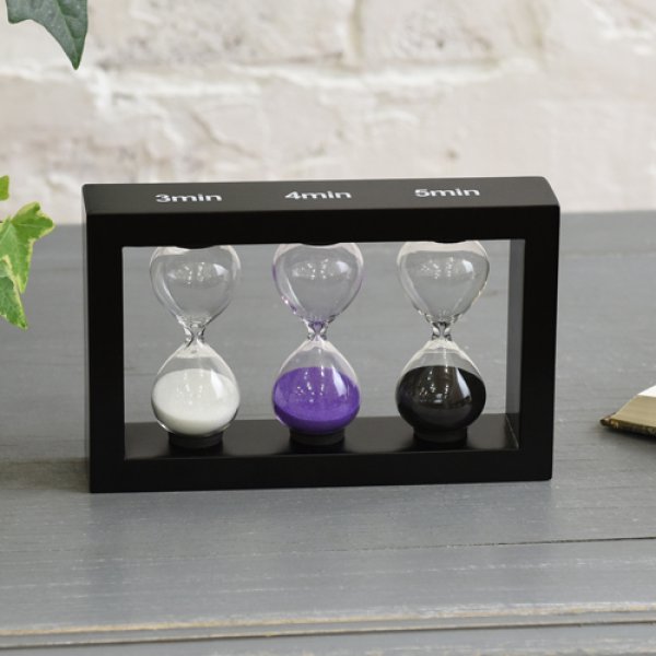 【Fun Science】砂時計 3分&4分&5分計