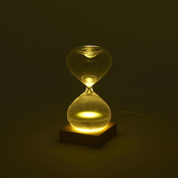 【Fun Science】砂時計 LEDライト付 15分計