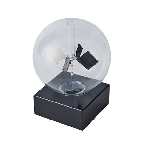 【Fun Science】ラジオメーター 電球☆太陽光で羽がまわる。