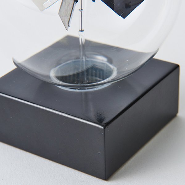 【Fun Science】ラジオメーター 電球☆太陽光で羽がまわる。