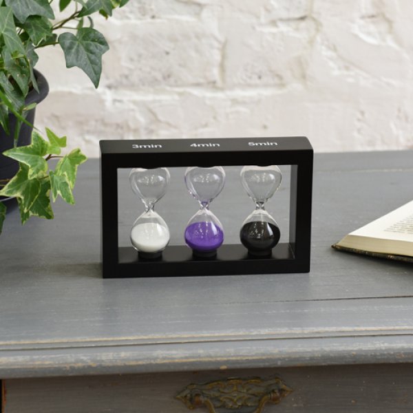 【Fun Science】砂時計 3分&4分&5分計