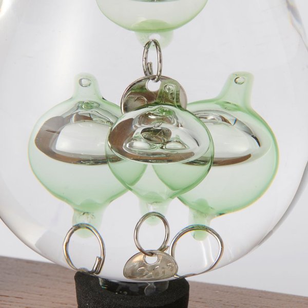 【Fun Science】温度計&ストームグラス ブラウン 333-272BR