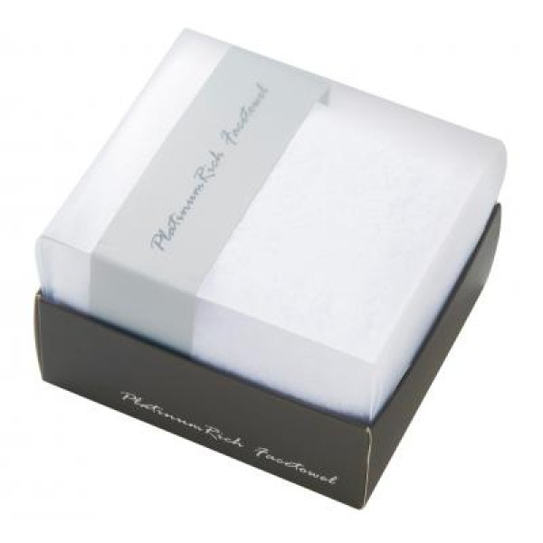 プラチナリッチ フェイスタオル1枚