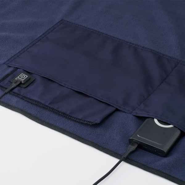 USBホットブランケット ネイビー