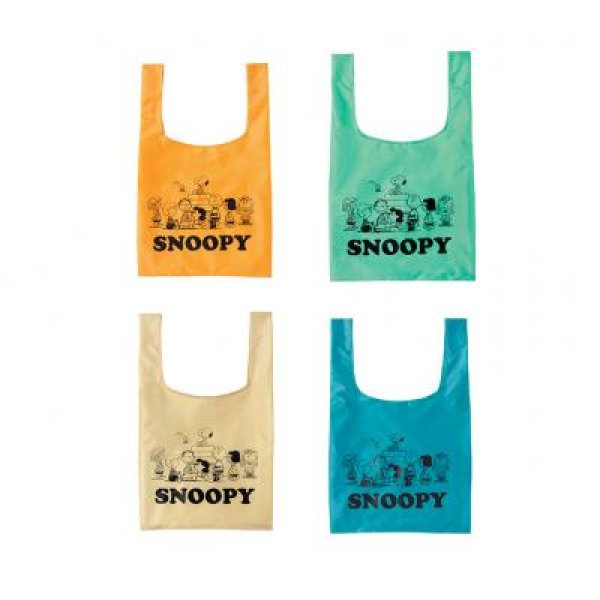 ファミリーキャラクター ポーチ付きエコバッグ