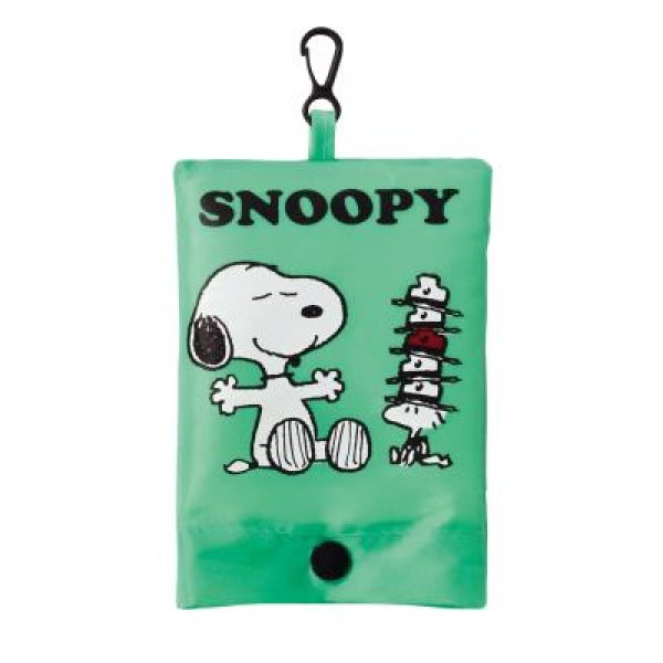 ファミリーキャラクター ポーチ付きエコバッグ