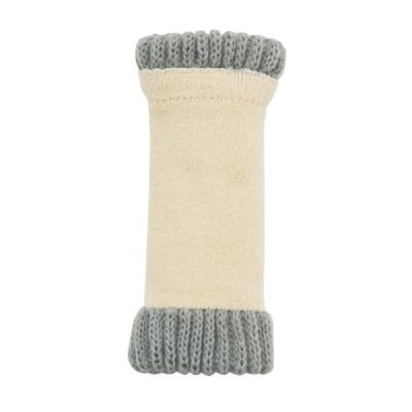 シルク混アンクルウォーマー2枚組
