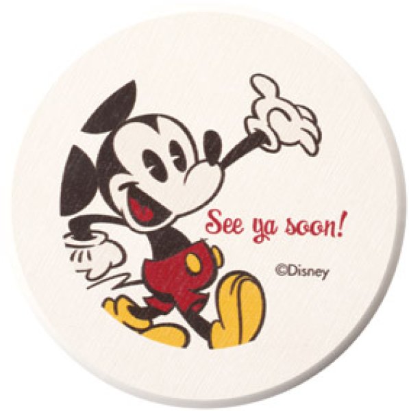 ミッキー&ドナルド 珪藻土コースター