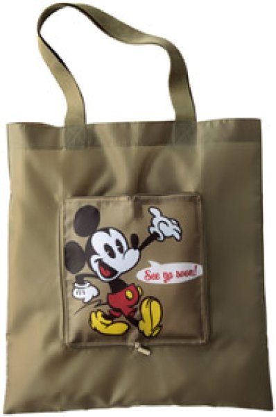 ミッキー&ドナルド フラットトート