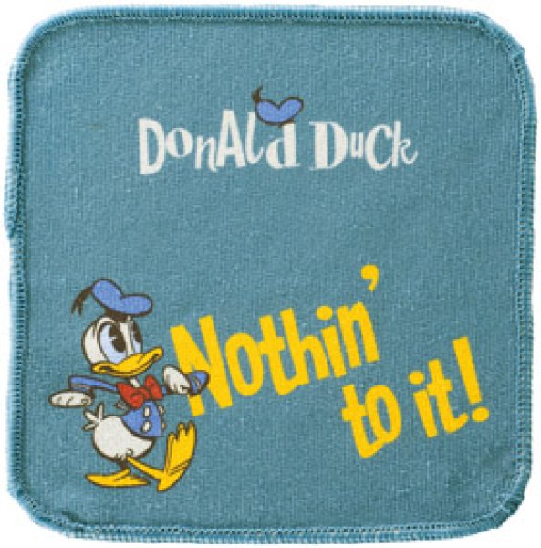 ミッキー&ドナルド ハンカチタオル