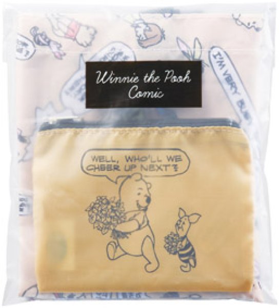 プーさん ポーチ付トート