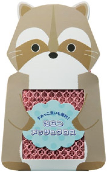 すみっこ洗いも便利!泡立つメッシュクロス