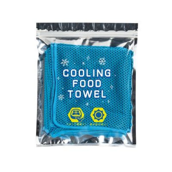 さらっと涼感フードタオル1枚