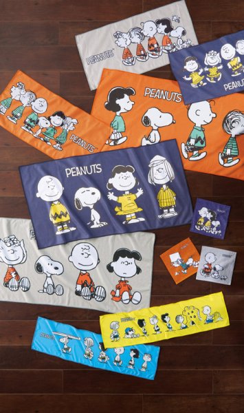 画像5: スヌーピーライン ハンカチタオル (5)