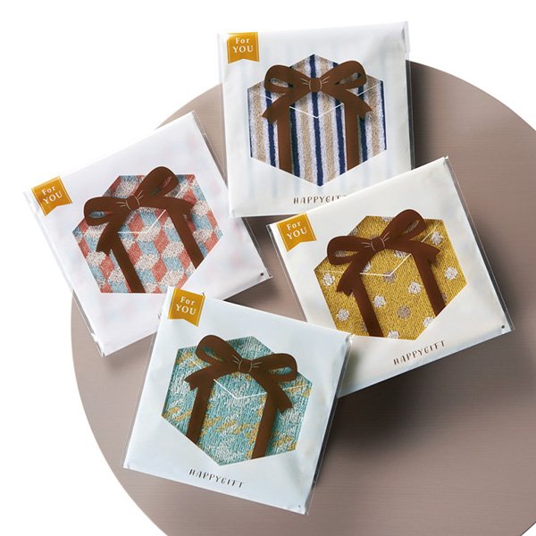 ハピギフト コットンハンカチタオル