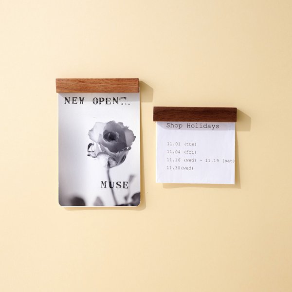 ウッドマグネットバー