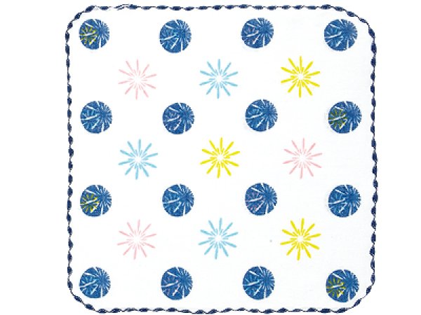 「ほんの気持ち」和柄ガーゼタオルハンカチ