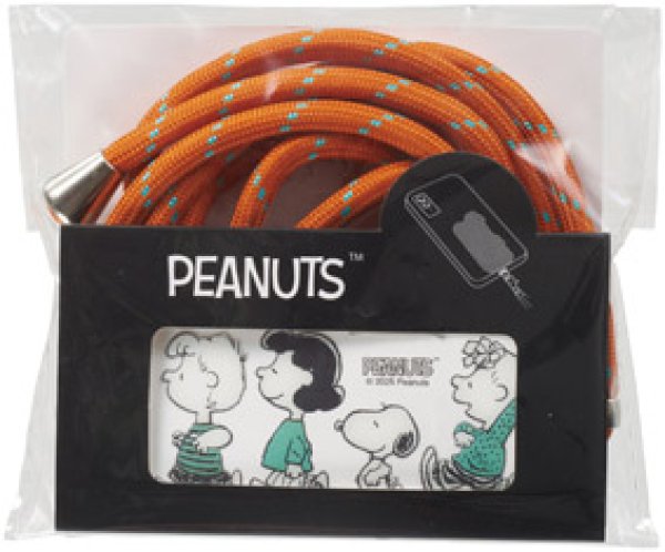 スヌーピーライン スマホストラップ