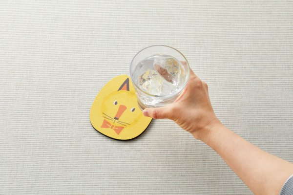 アニマルメリー 珪藻土ソフトコースター