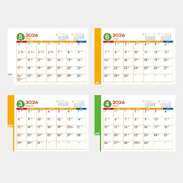 エコグリーン 名入れカレンダー