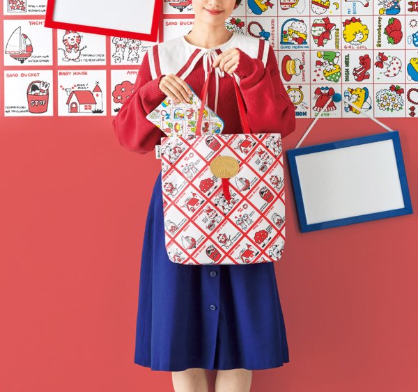 チャーミーレトロ コットンポーチ