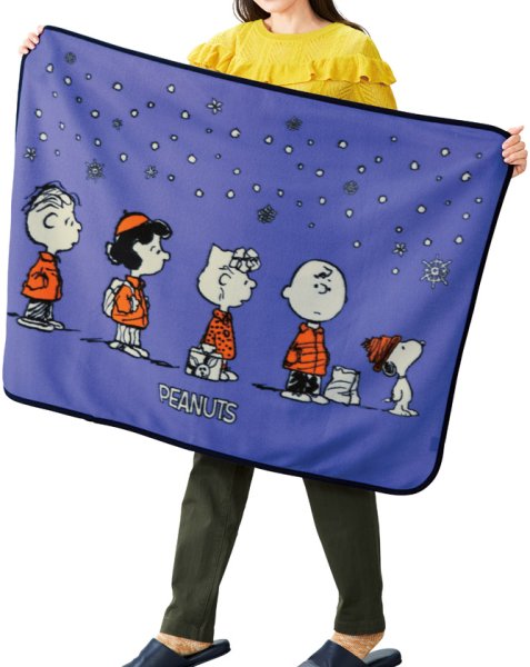 スヌーピーライン　ラージブランケット