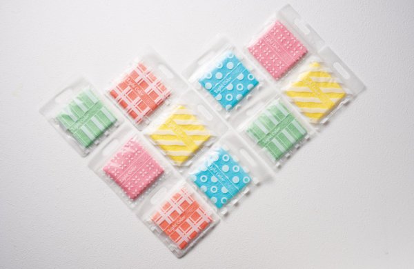 ライトカラー ハンカチタオル