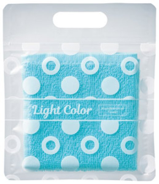 ライトカラー ハンカチタオル