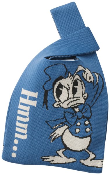 ミッキー＆ドナルド ニットバッグ