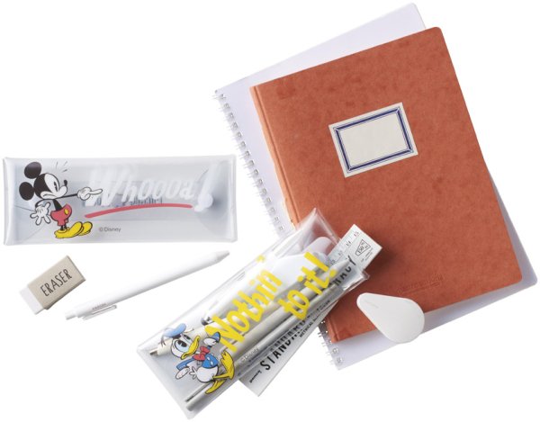 ミッキー&ドナルド クリアマルチケース