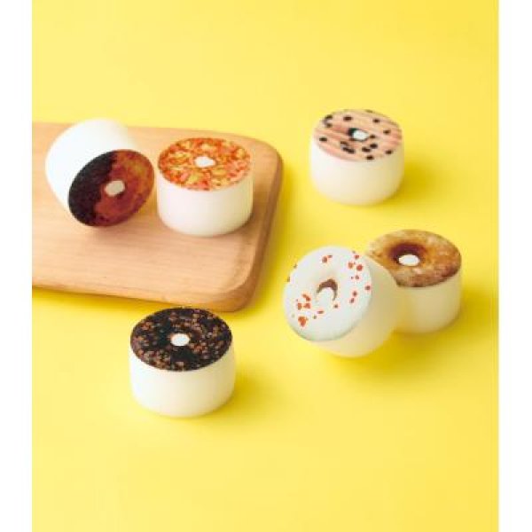 ちいさな幸せ スイーツメラミンスポンジ6個組