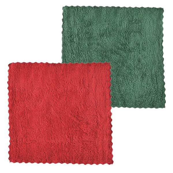 Xmasふんわりベアタオルハンカチ