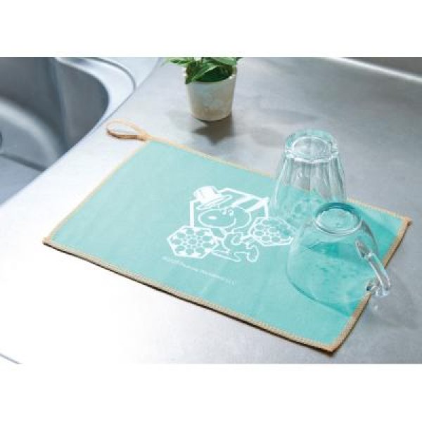 ファミリーキャラクター　キュートな水切りマット１枚