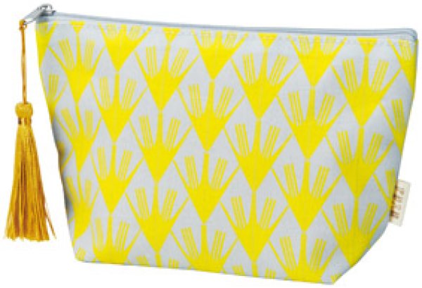 伊砂文様　タッセルポーチ