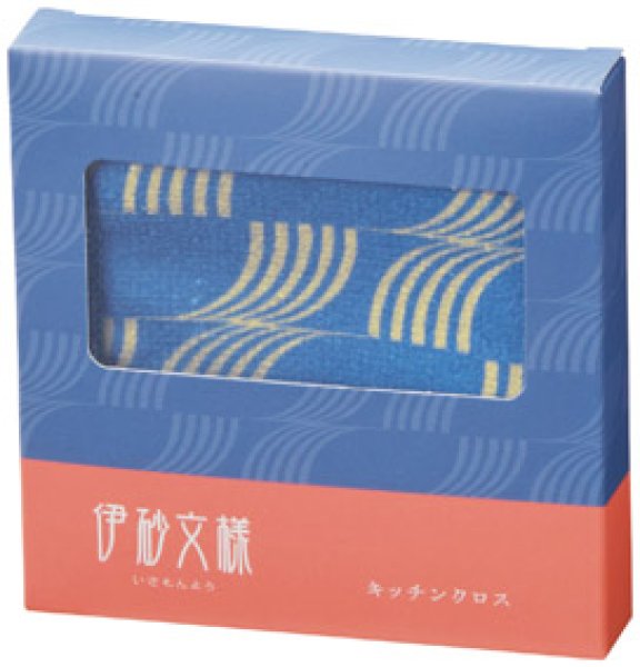 伊砂文様　キッチンクロス