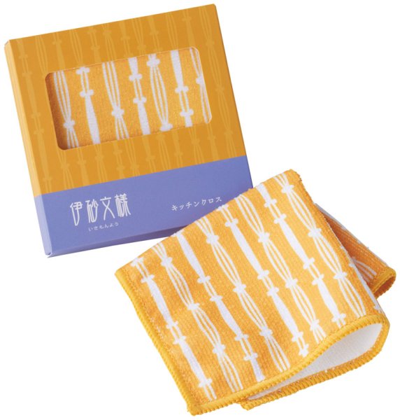 伊砂文様　キッチンクロス
