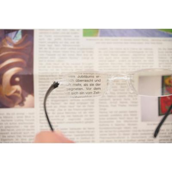 メガネ型ルーペ